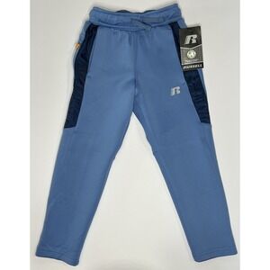 Russell Boys' Scuba Knit Athletic Pants Youth Joggers‎ Dri-Power 360 Size XS NWT